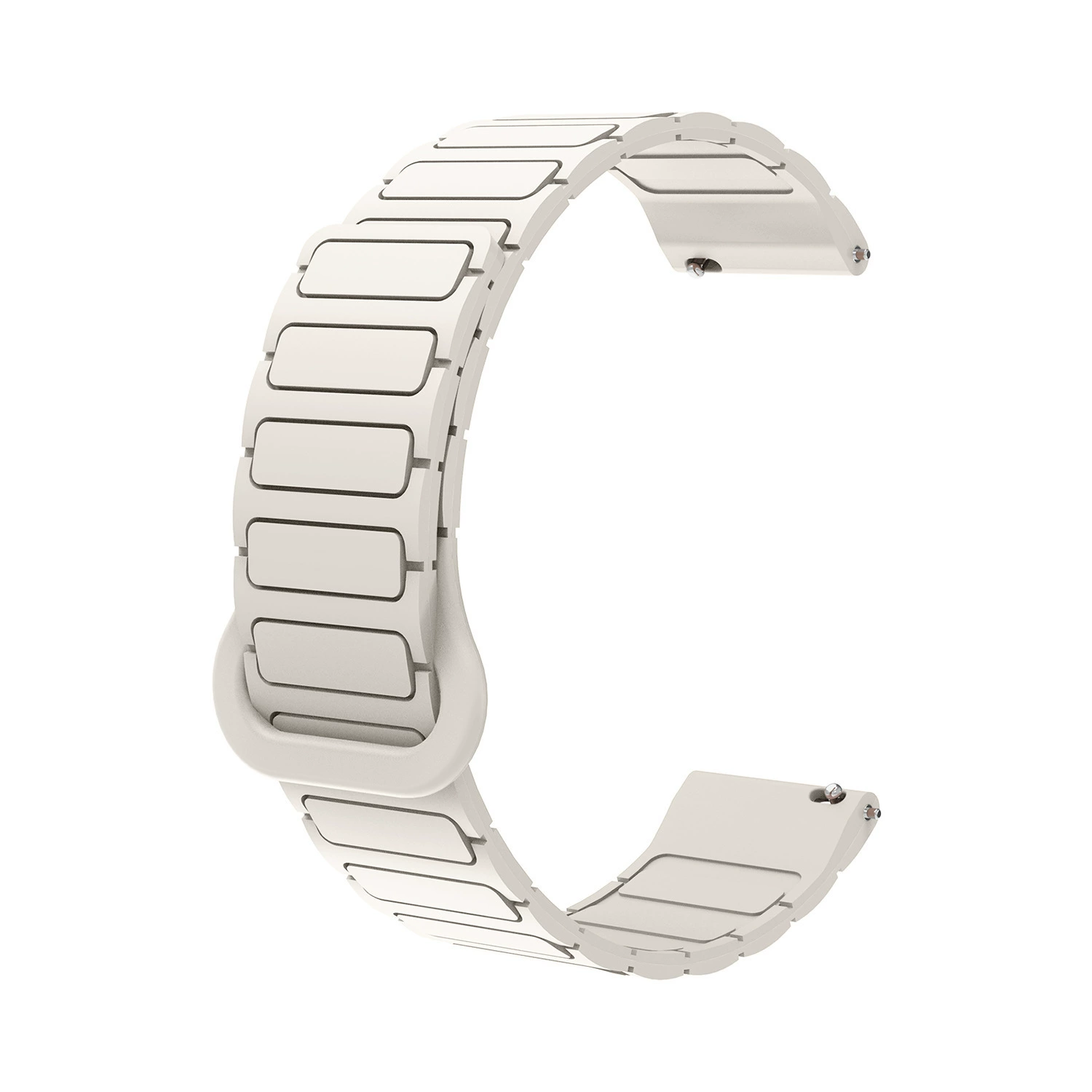 Подходит для Samsung/Huawei/Huami/Garmin/Loop I-образный магнитный силиконовый ремешок 12/18/20/22 мм