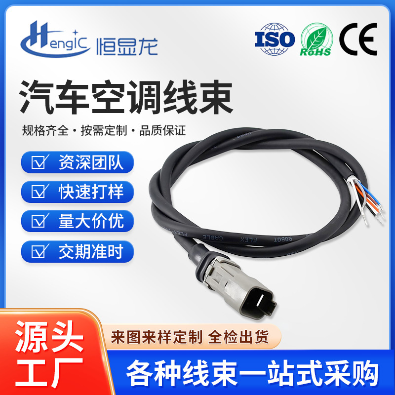 Manufacturer Customized Environmentally Friendly Automotive Air Conditioning Wiring Harness Dt4P6P8P Male-Female Waterproof Automotive Terminal Cable Connection Line Manufacturer Customized Environmentally Friendly Automotive Air Conditioning Wiring Harness Dt4P6P8P Male-Female Waterproof Automotive Terminal Cable Connection Line