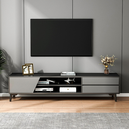 Yijiada TV cabinet simple modern home living room TV background wall cabinet small apartment bedroom simple floor cabinet
