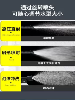 Pump New Booster Cleaning Machine Electric: Portable car washer