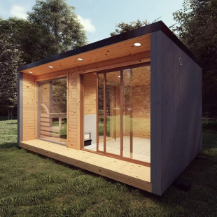 Design Outdoor 2-6 person modern garden sauna