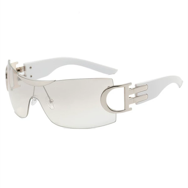 Silver frame gradient silver