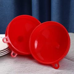 卸売中型プラスチック漏斗、厚みのあるキッチン用品、家庭用給油およびワイン卸売ワイン漏れ、油漏れ