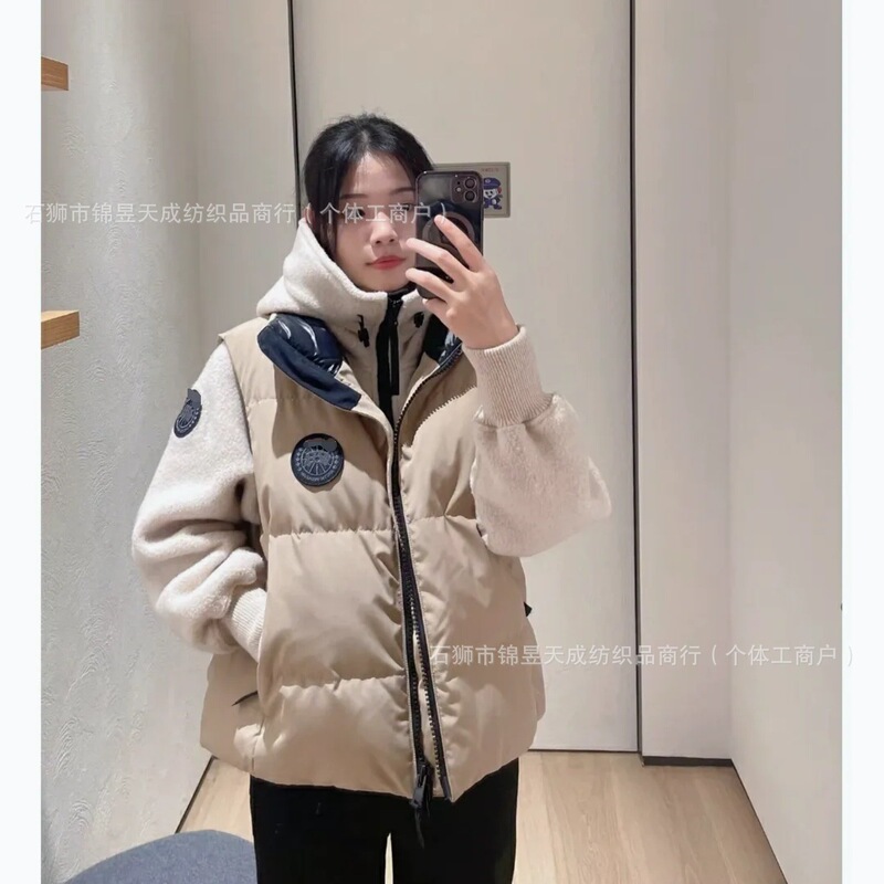 High-end version of the Canada Goose Lawrence2804 red label and black label down vest, unisex, versatile for autumn and winter