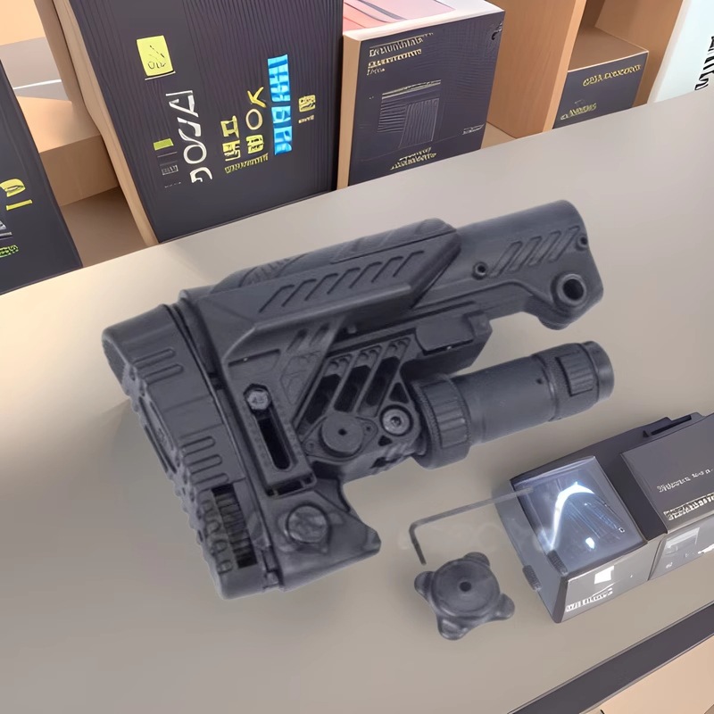 NERF软弹CAA ARS M4尼龙SRS长短重型阻击尾托外观改配件