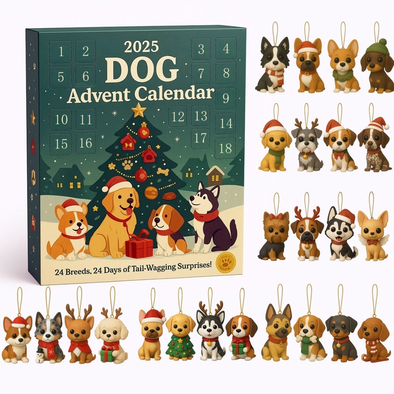 新品Dogs 2025 Advent Calendar2025年狗降临节倒数日日历盲盒|undefined