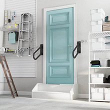 跨境专供楼梯扶手不锈钢加粗U型扶手浴室门廊栏杆壁挂式金属扶手