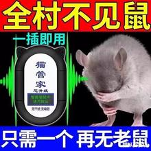 驱鼠器超声波家用猫管家赶抓捕老鼠一窝端超强打灭鼠神器室内克星