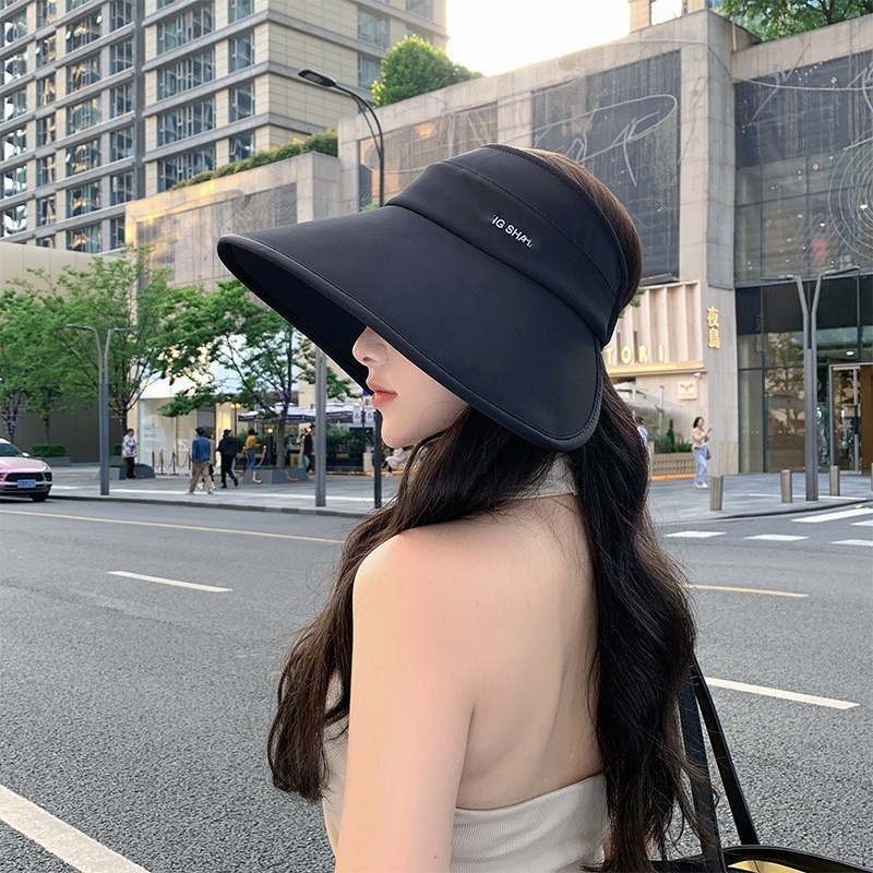 女性用オールラウンド屋外日焼け止め帽子、夏の日よけ帽子、大きなつばのフェイスマスク、UVネックプロテクションサンハット|undefined