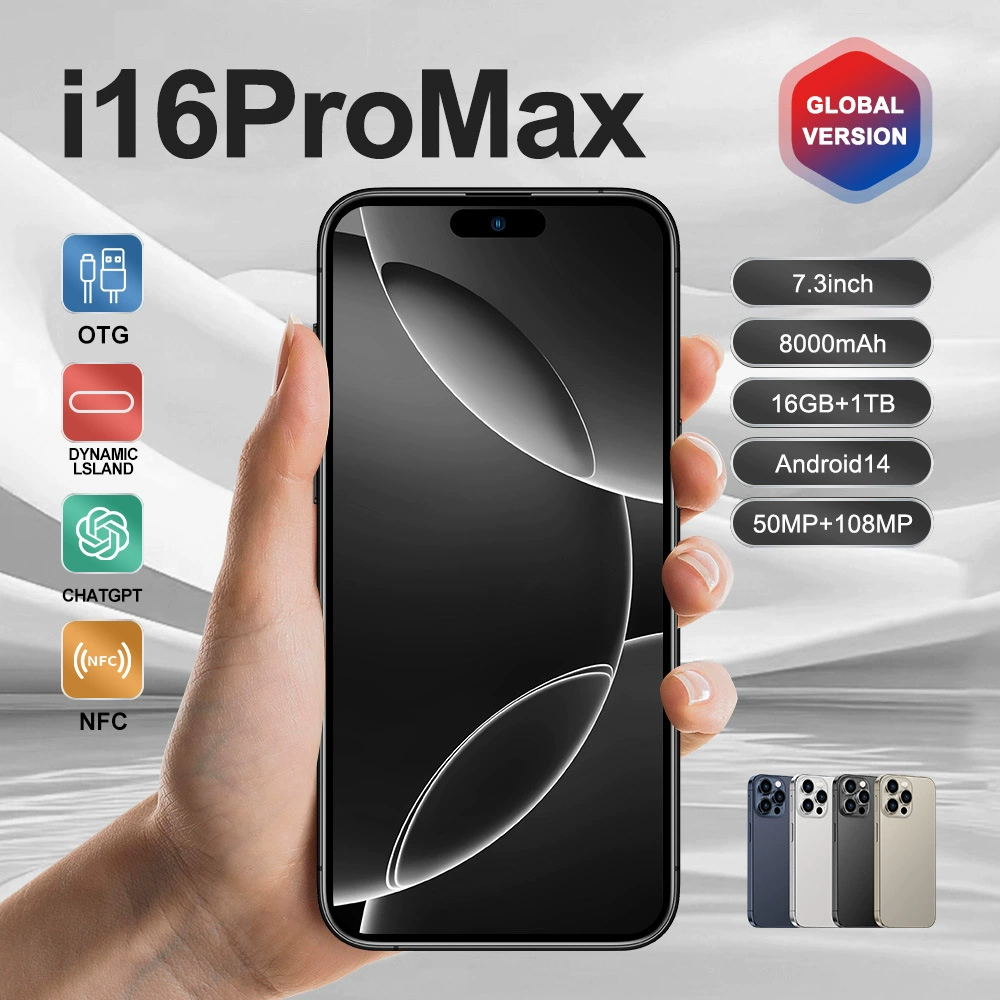 New i16 PROMAX кросс‑граница местная 16+1T Android смартфон внешний торговый OTG может выдавать (взрывная модель)