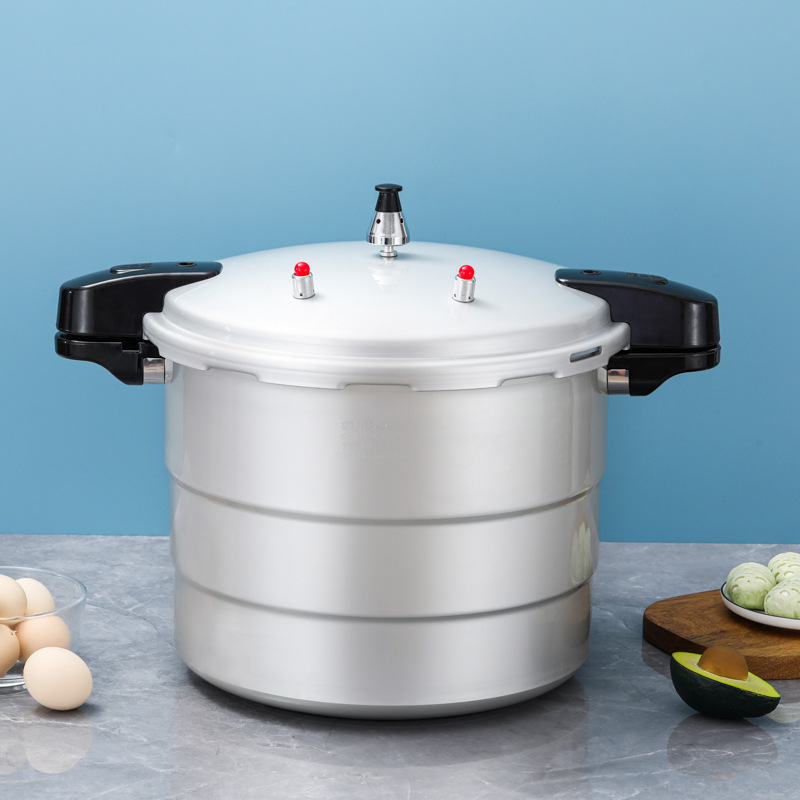 Olla a Presión Doméstica Antiexplosión de Aleación de Aluminio Sin Recubrimiento para Cocina image 14