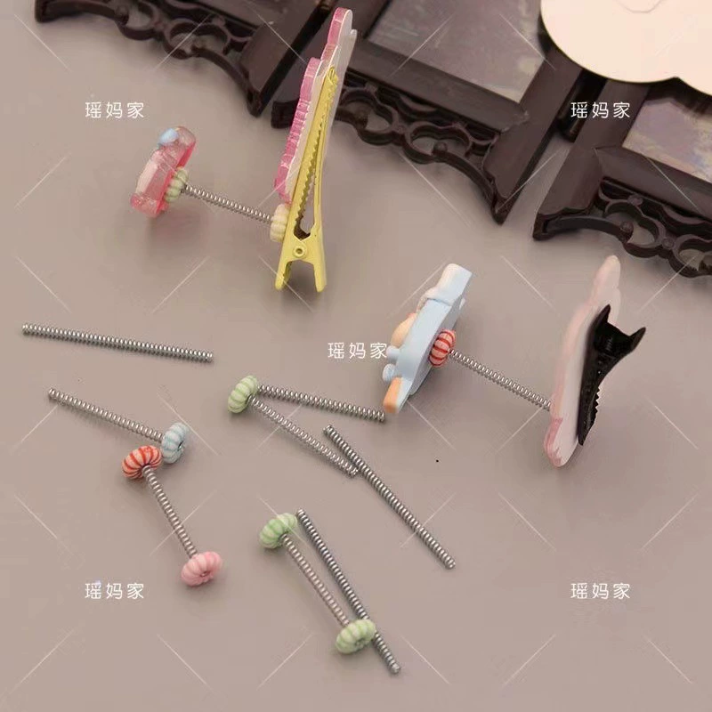 Фабрика прямых продаж пружинная база для diy девушка ручной работы девушка принцесса встряхивает заколки для волос, аксессуары для волос
