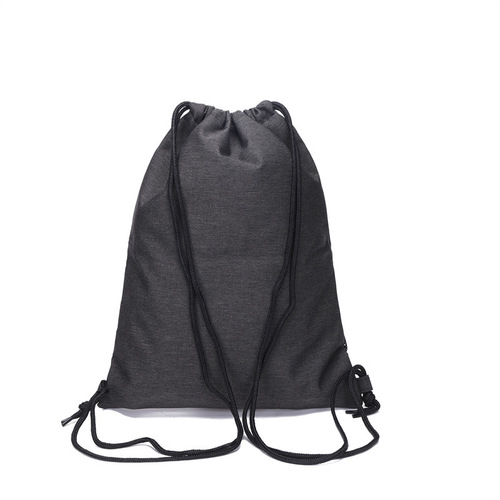 New simple running fitness folding backpack large capacity drawstring bag portable sports backpack wholesale