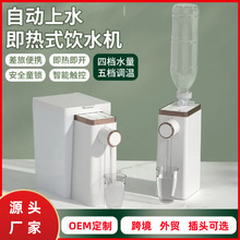 外贸即热式饮水机台式小型调温速热冲奶泡茶机多功能便携式直饮机