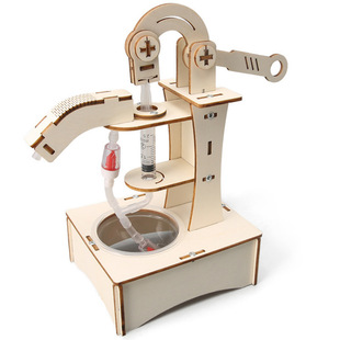 Science and Technology Experiments, Kidsren's Science Handmade Small Handmade Hand-Pressed Water Pumps, Water Well Presses, Interesting Small Inventions, Materials, Export