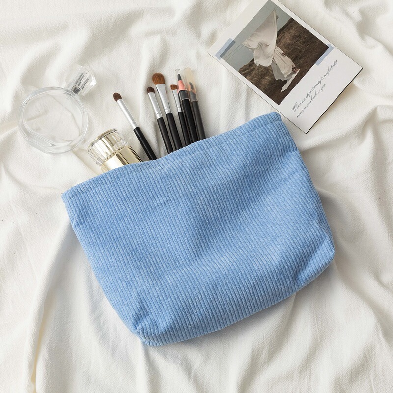 Etsy個性化刺繍コーデュロイ化粧バッグ携帯洗面バッグ大容量メイク直し小銭携帯バッグ|undefined