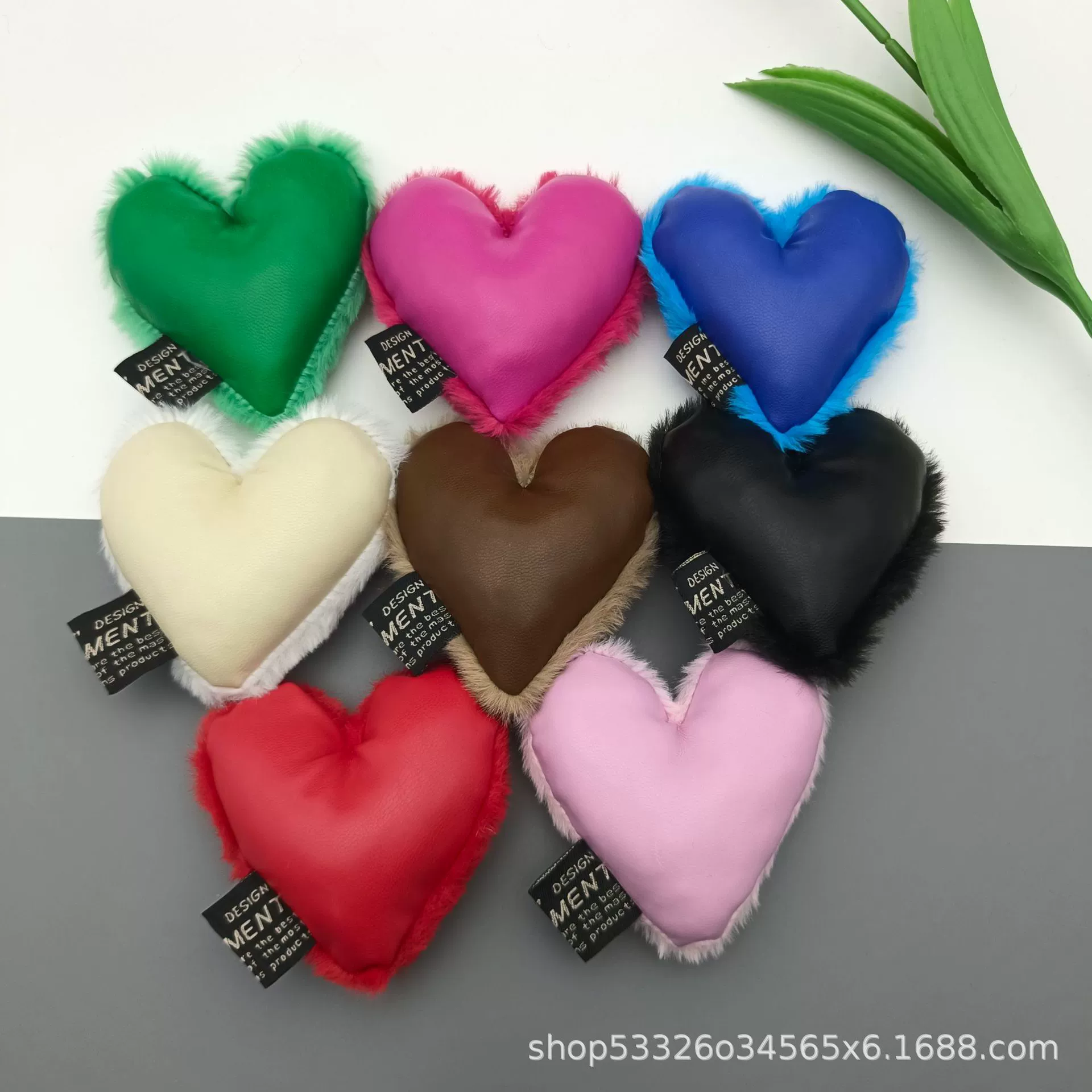 Новая корейская версия меховых сшитых любовных украшений