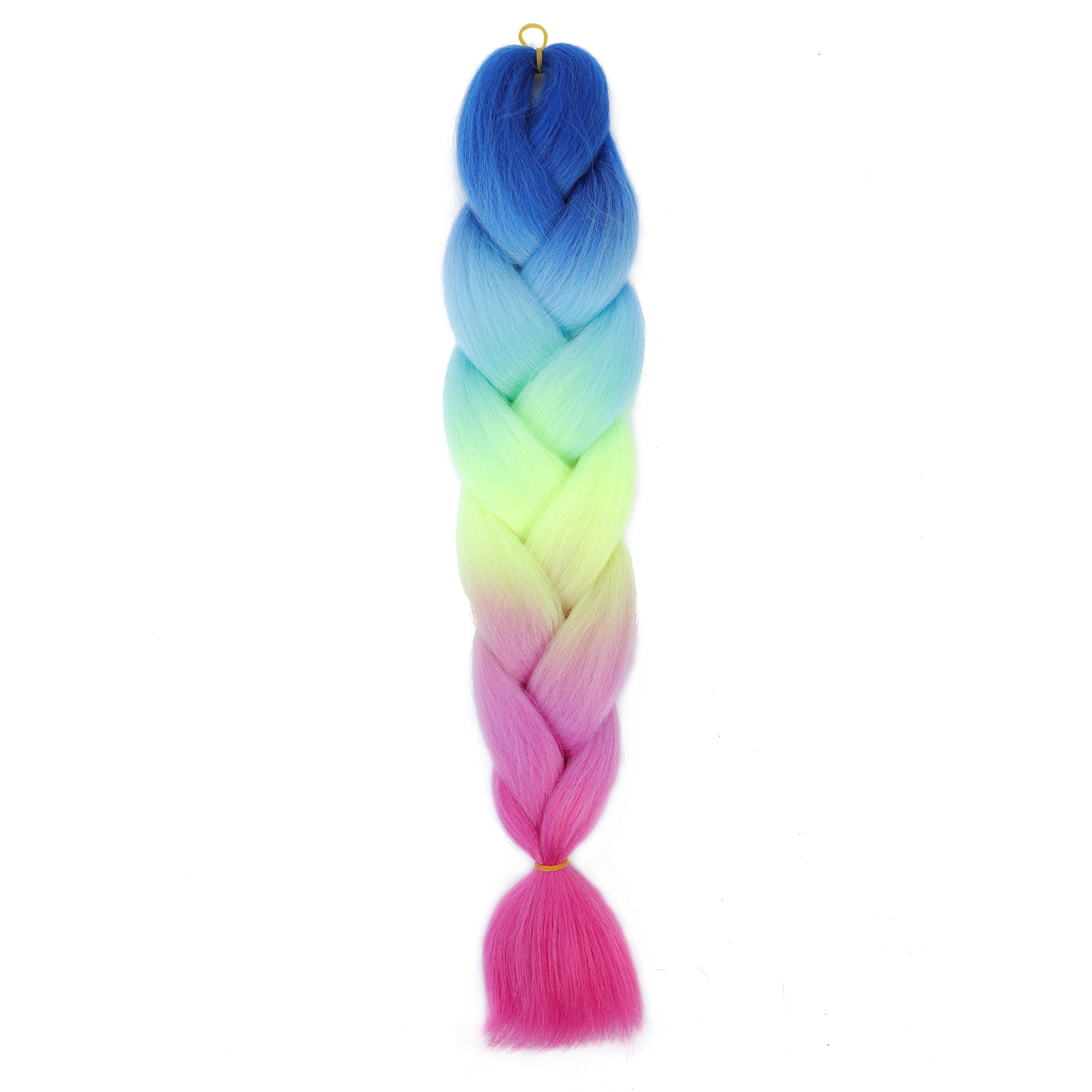 Trenza africana de colores para extensiones