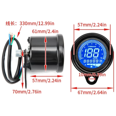 Cross-border hot-selling motorcycle modified tachometer