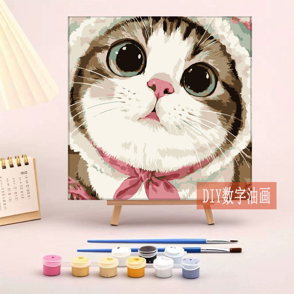 LA820 / 20*20cm背板+颜料+画笔