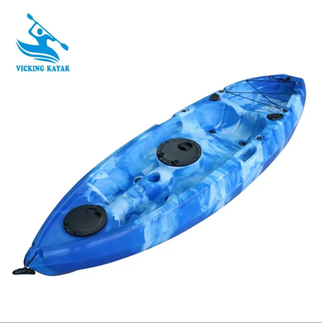 Фабричные продажи одиночной каяк youth boat rotomold canoe leisure scenic spot импортированный походный спорт