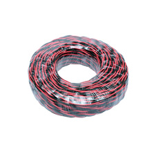 定制雙色交織護套電線2-4芯0.5 0.75平方消防電線PVS銅芯軟線電纜