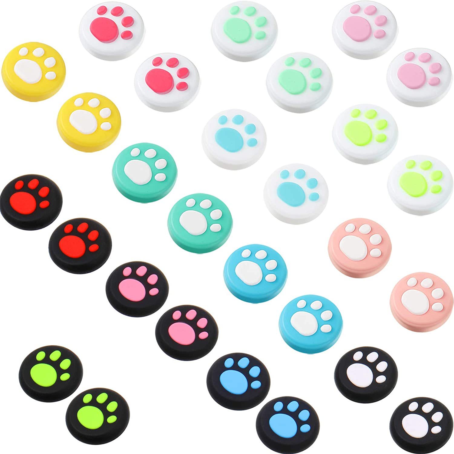 Nintendo interruptor mango Rocker Cap Lite garra de gato cubierta Rocker joycon botón NS mango funda de silicona