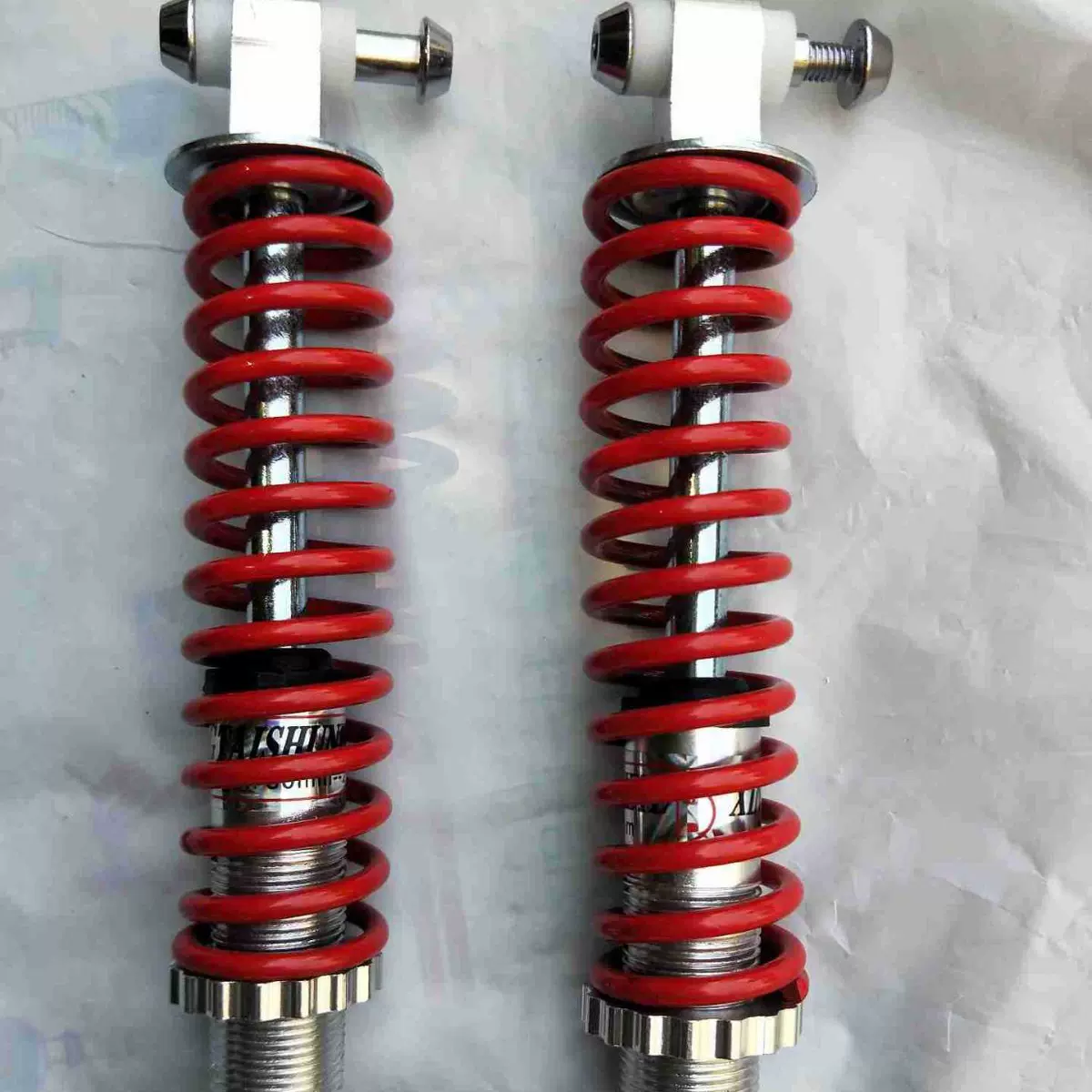 批发加工自行车避震器折叠车山地车减震簧卡丁车液压减震器带阻尼