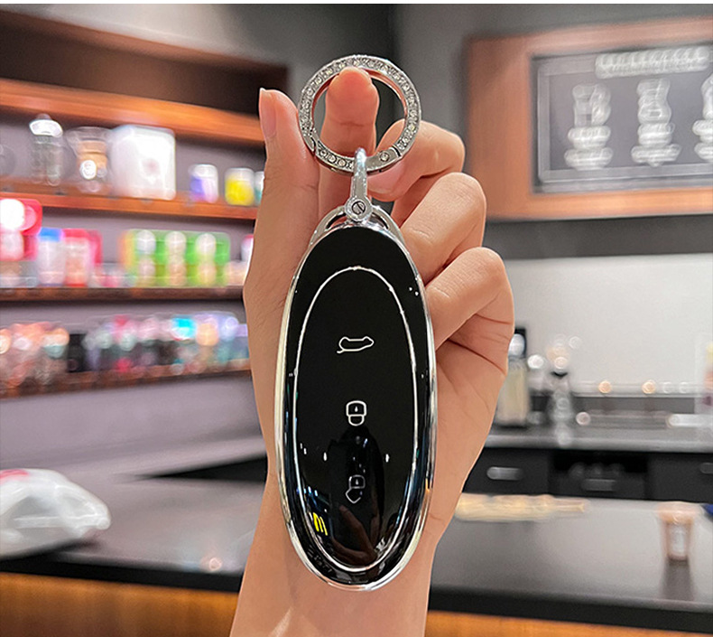 Applicable to 24 Dongfeng Nano 01 Key Bag Nano 01 New Energy Car Remote Control Protective Shell Buckle Bag Trend