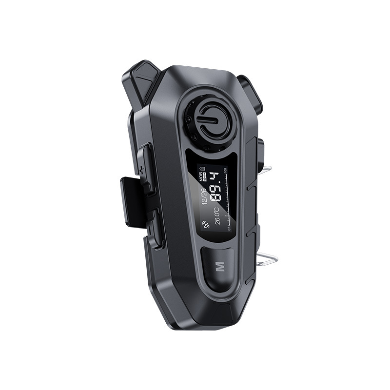Bluetooth Headset Factory Wholesale Helmet Bluetooth Headset Motorcycle Intercom Waterproof Noise Reduction Cycling Headset Private Model
