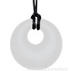Round white