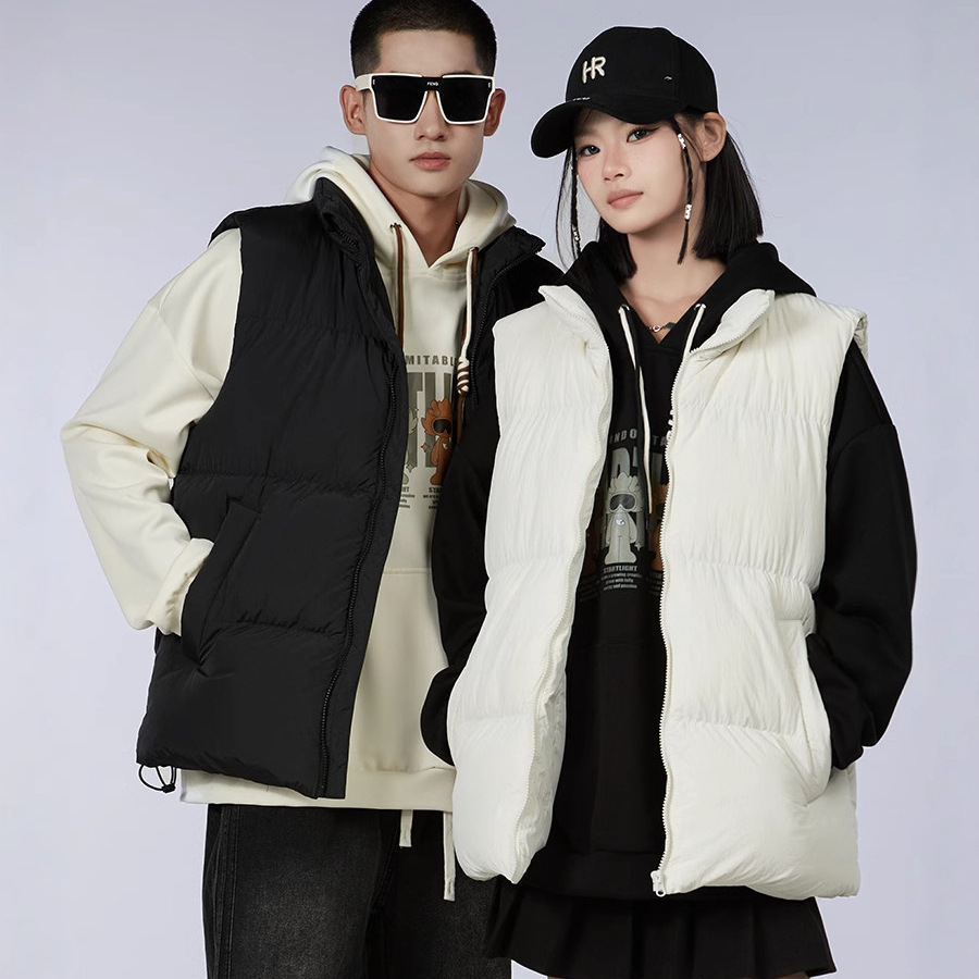 Chaleco Acolchado Casual para Hombre de Algodón y Poliéster Térmico para Invierno image 1