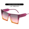 Purple and lower orange frame gray powder