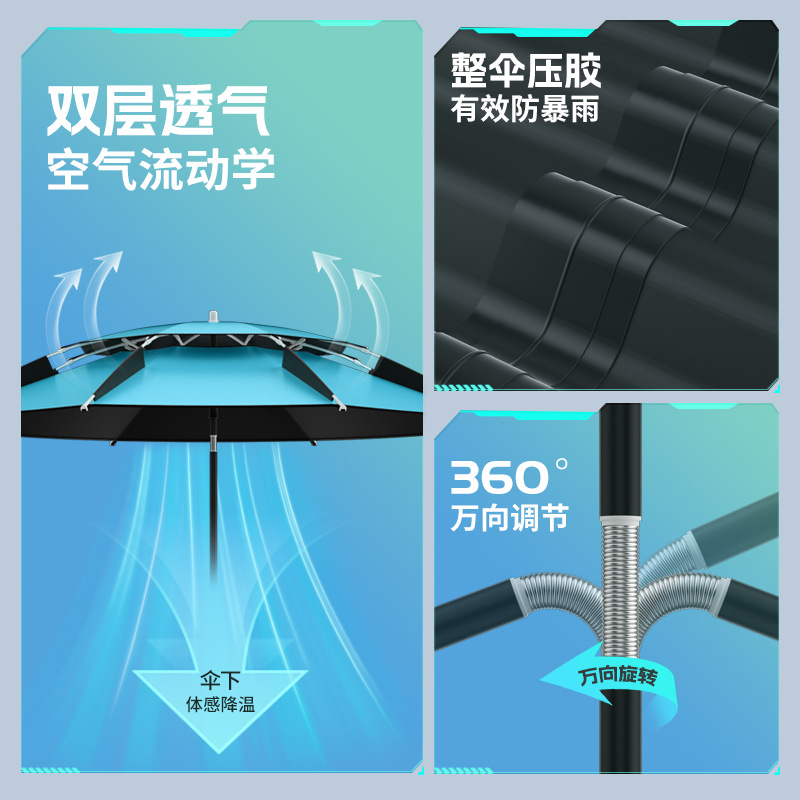 (Wholesale), universal windproof umbrella, increased thickness, sun protection 4
