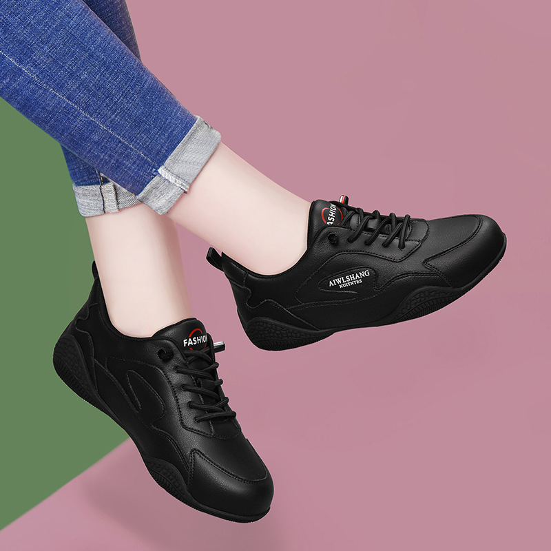 LJ 58109-2 [màu đen] cao gót mẫu xuân thu 3cm
