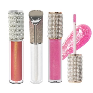 Foreign Trade Makeup Matte Non-Stick Lip Gloss Waterproof Bright Pearlescent Paint Light Color Changing Moisturizing Lip Glaze Filling Customization