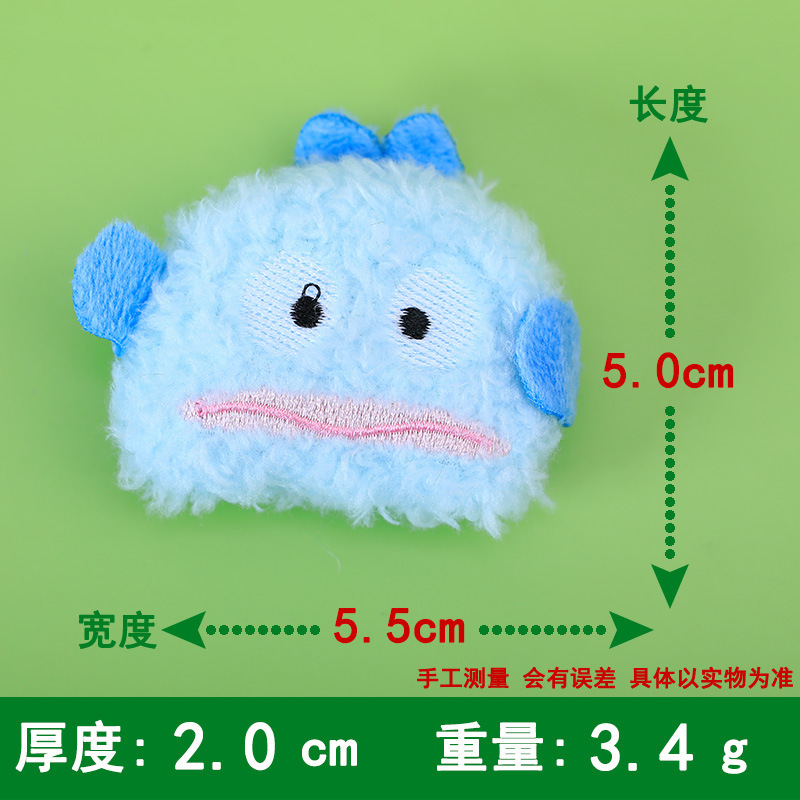 蝴蝶结丑鱼鱼怪diy发夹头绳手机壳洞洞鞋配饰鞋扣鞋花树脂配件|undefined