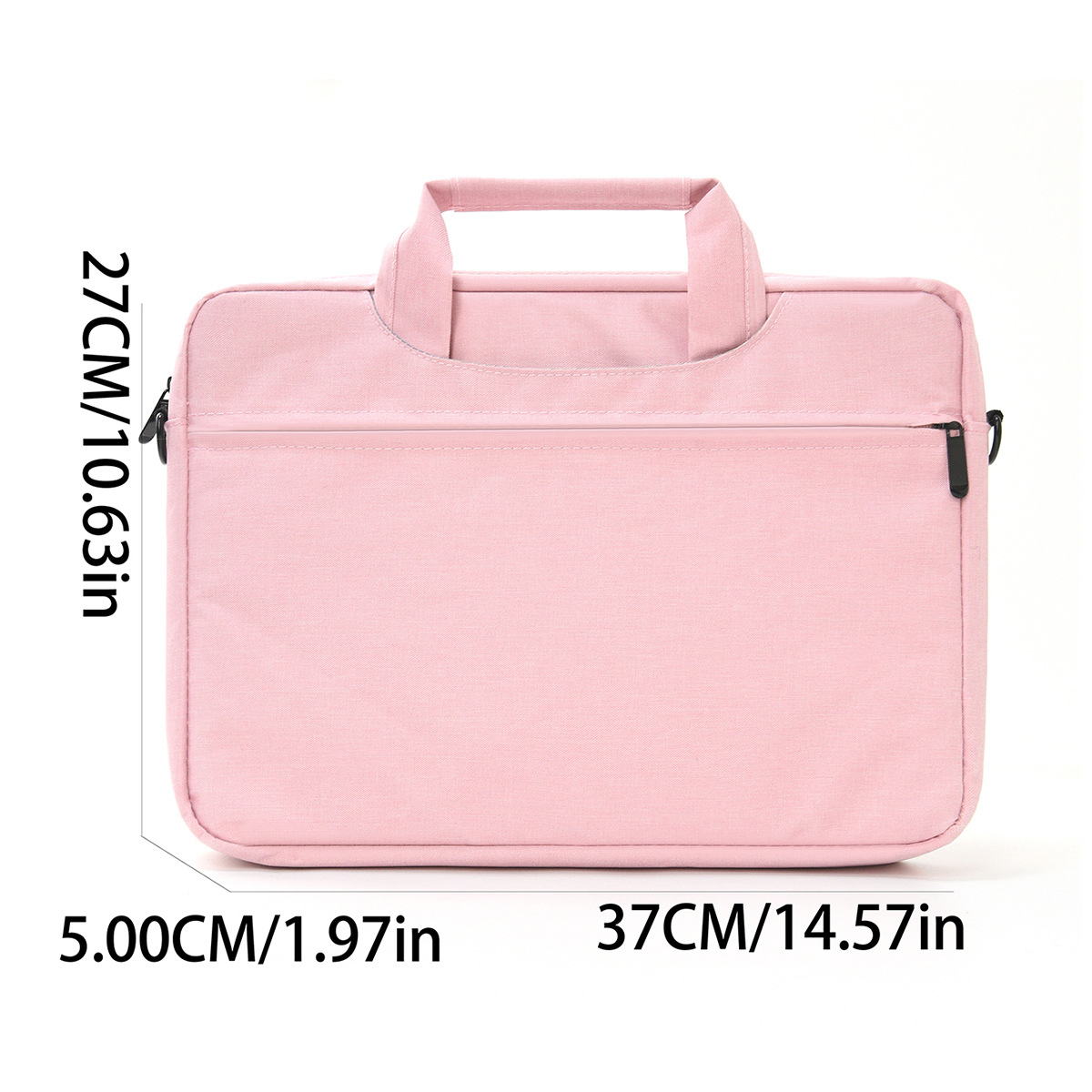 Laptop Shoulder Bag Large Capacity Crossbody Computer Case_voghion.com