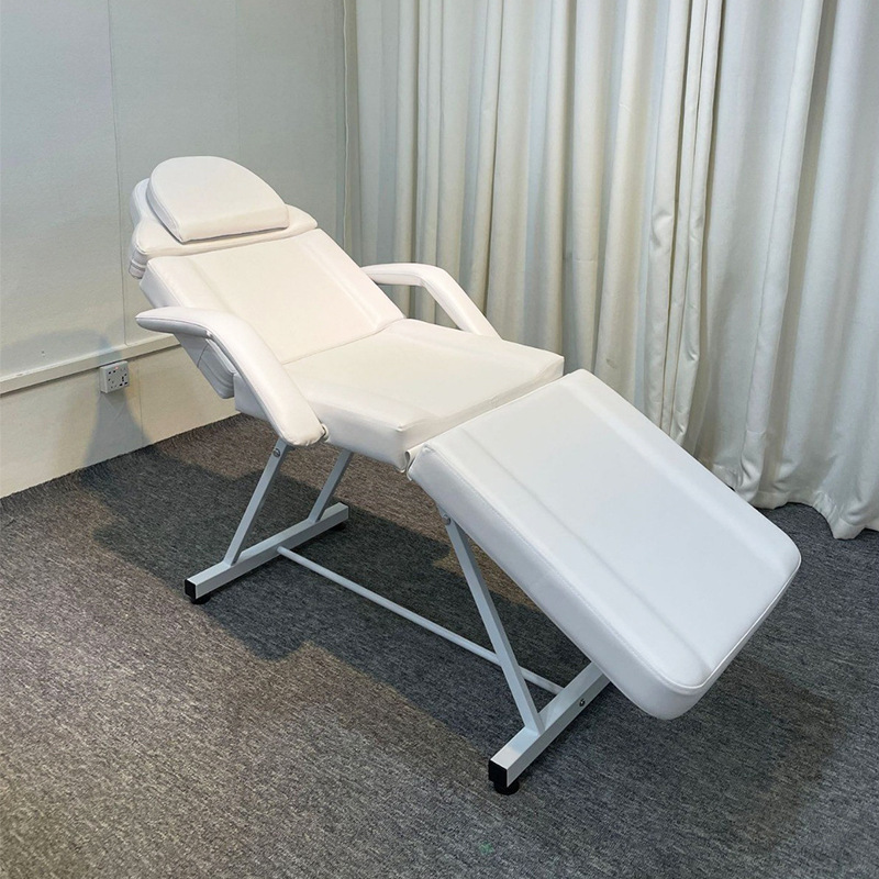 Split-Leg Beauty Bed, Multi-Functional Folding and Disassembly Dual-Purpose Beauty Salon Special Massage Bed, Massage Micro-Plastic Tattoo Bed