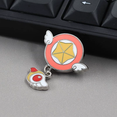 Yaxa sancaqları themed pendants, enamel brooches