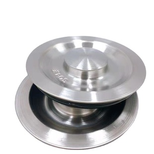 Stainless steel cover vegetable washing basin plug sink cover drain cover double sink plug sink sink sink water blocking accessories