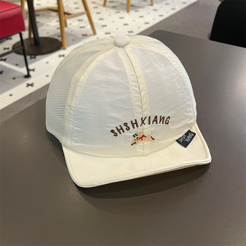 Gorra de visera de aleros suaves para bebés, gorra de béisbol de secado rápido delgada de verano para hombres y mujeres, protector solar para bebés, sombrero para el sol para niños transpirable