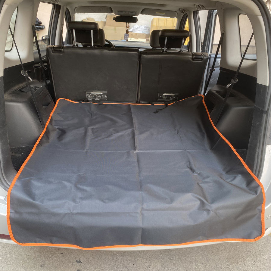 Cross-border car trunk two-button mat car rear pet anti-dirty mat outdoor picnic mat car trunk mat