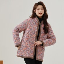 妈妈秋冬2025新款棉袄洋气上衣中老年女装时尚小香风冬季加绒外套