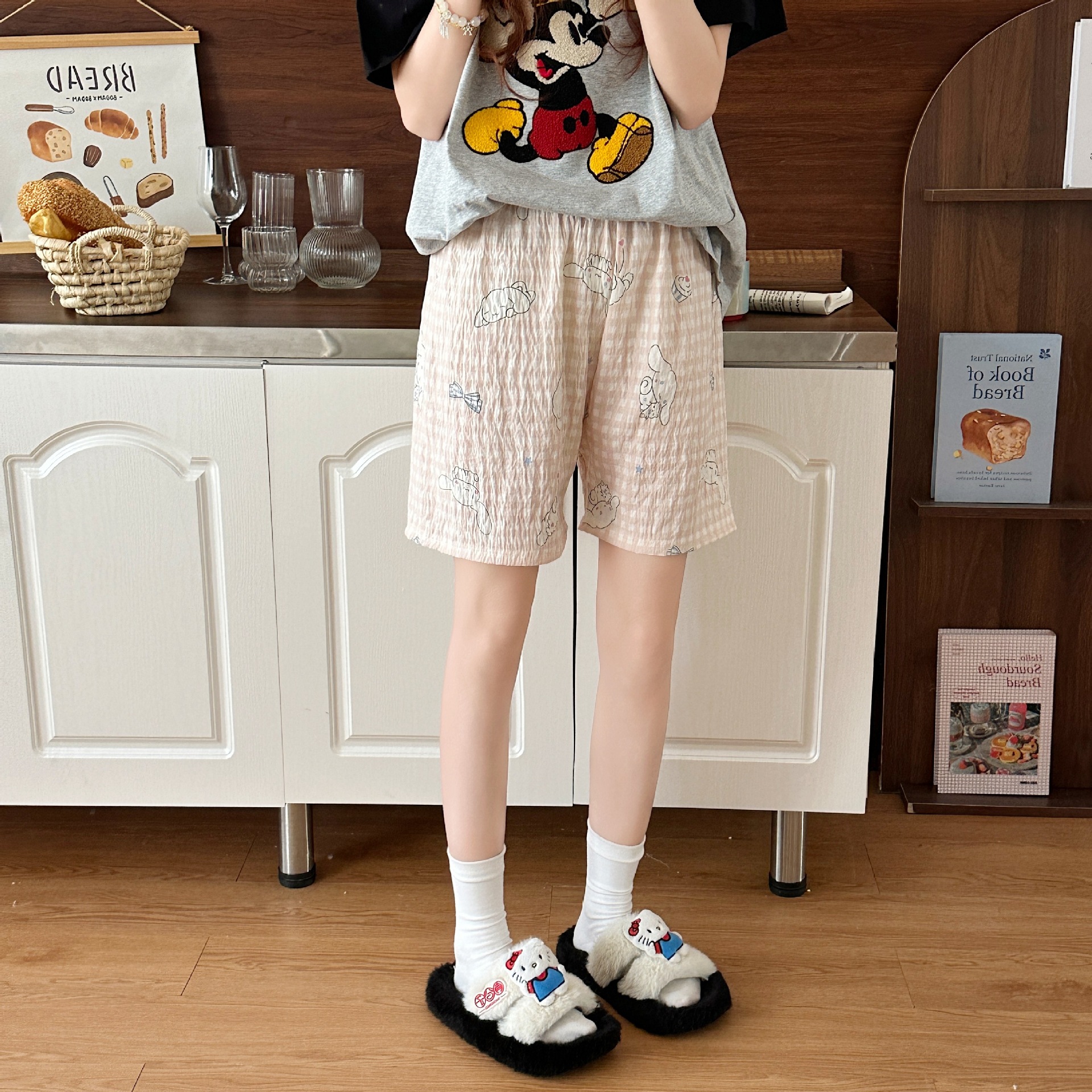 큰 귀 개 반바지