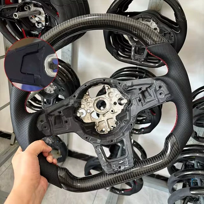 Forged steering wheel is Steering wheel - carbon-fiber-without-holes