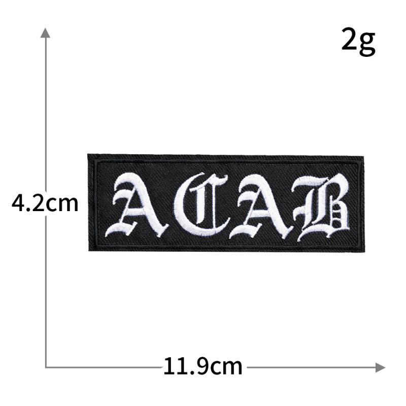 英語のアルファベットの刺繍の布は個性的なコンピュータの刺繍のバッジを貼ってゴムの服のコートのdiyの穴のパッチを背負って布を貼ります。|undefined
