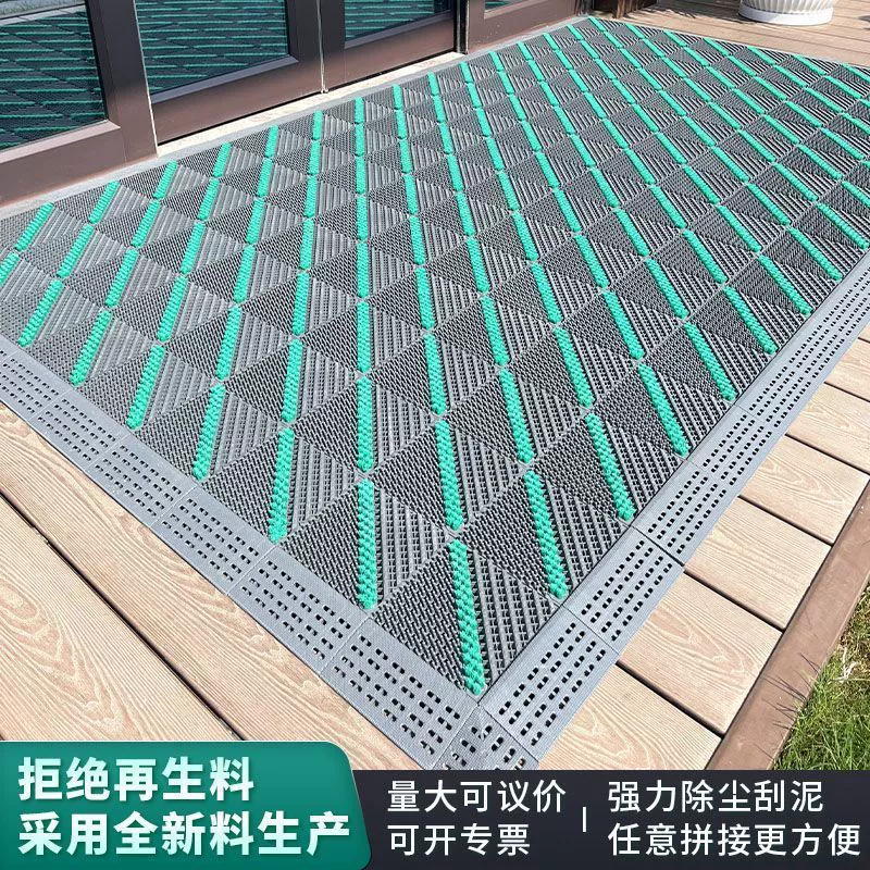 Коврик для входной двери «три в одном», большой непромокаемый коммерческий дверной коврик, износостойкий дверной коврик, новый бытовой коврик, пылезащитный