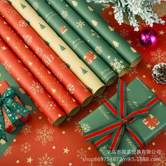包装紙クリスマス誕生日プレゼントギフトボックス包装紙花クラフト紙包装紙卸売り