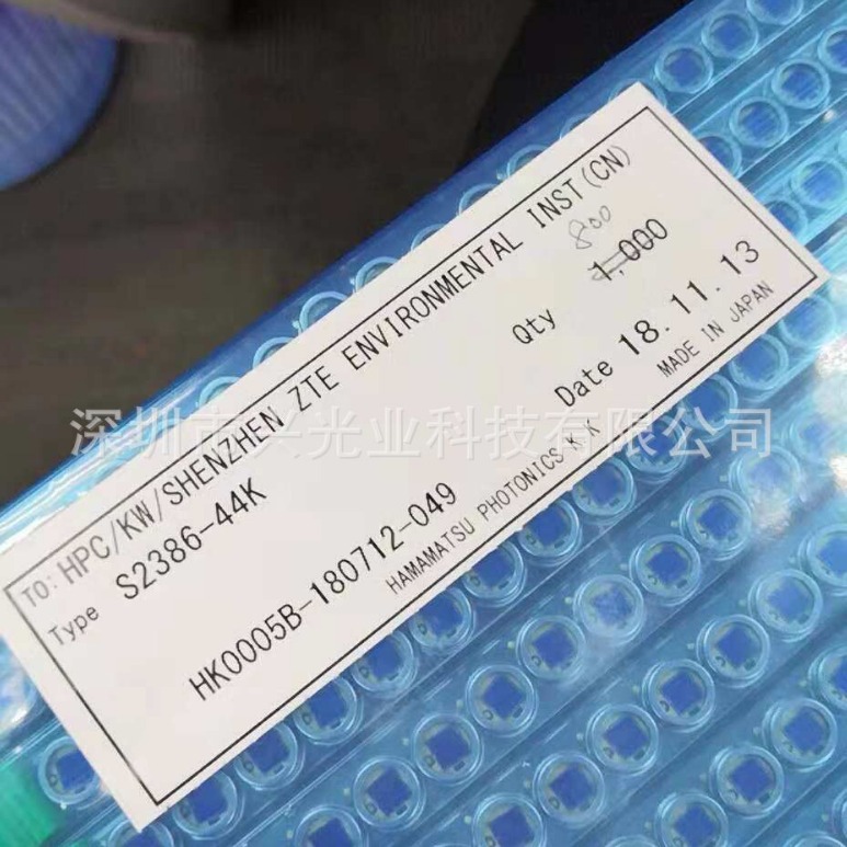 滨松HAMAMATSU硅光电池S2386-44K　光电二极管　TO-5　960nm